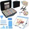 Diamond Painting Storage Boxes - Accessories and Tools Kit (Blue)